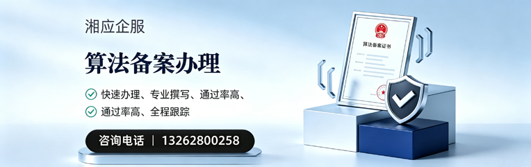 三亚算法备案申报服务