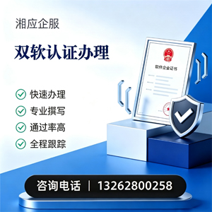 三亚双软认证申报服务