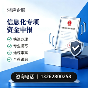 三亚信息化专项资金申报服务