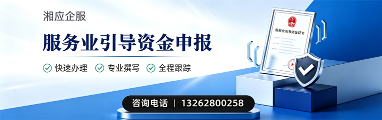 三亚服务业引导资金申报服务